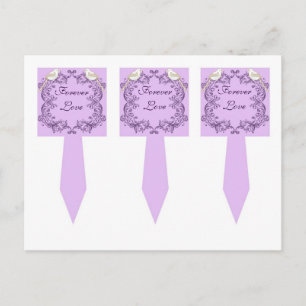 Carte Postale 3 Inséparables Purple/Lavender Cake Pictures