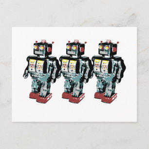 Carte Postale 3 robots