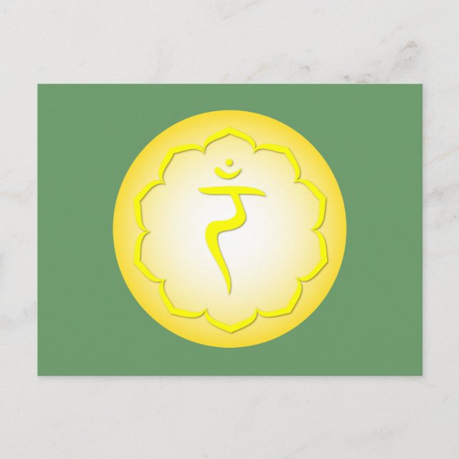 Carte Postale 3e Chakra - Manipura (Devant)