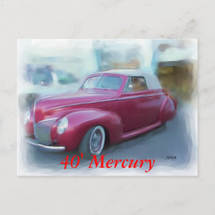 Carte Postale 40' de mercure