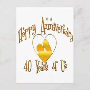 Carte Postale 40ème. Anniversaire