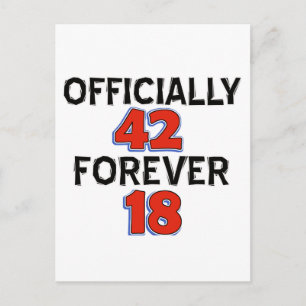 Carte Postale 42e anniversaire