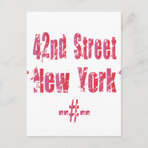 Carte Postale 42nd street.
