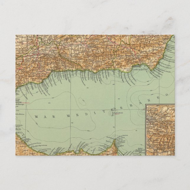 Carte Postale 43 Espagne, Portugal, Sud (Devant)