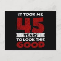 45 ans Joyeux Anniversaire M'a Fait Paraître Beau