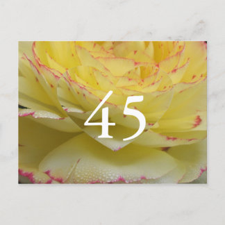 Carte Postale 45e anniversaire