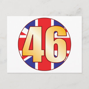 Carte Postale 46 Royaume-Uni Gold