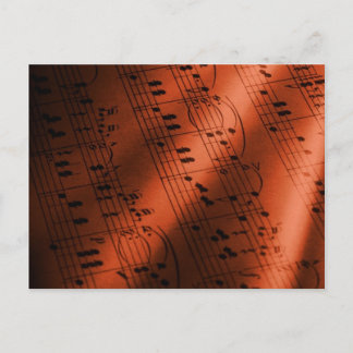 carte postale 47 de musique