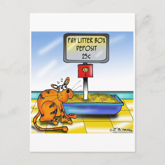 Carte Postale 4833_cat_cartoon (Devant)