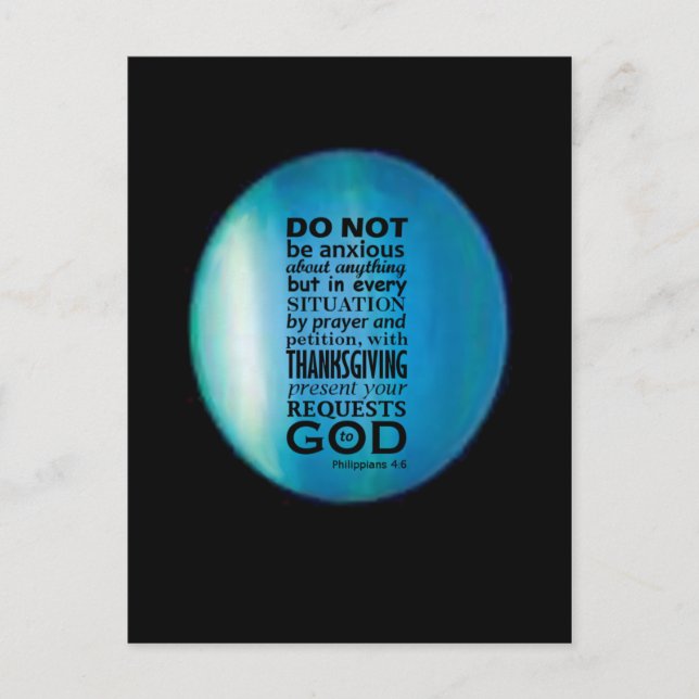 Carte Postale 4:6 de Phillipians (Devant)