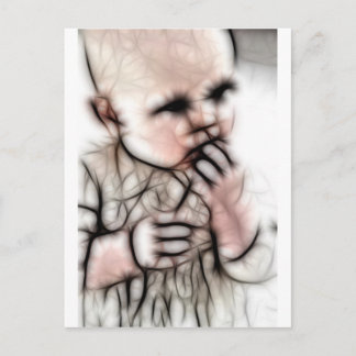 Carte Postale 4 - Bébé Gear foncée