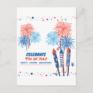 Carte Postale 4 juillet 