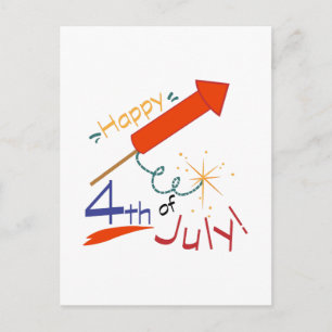 Carte Postale 4 juillet