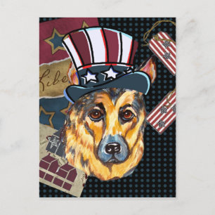 CARTE POSTALE 4 JUILLET BERGER ALLEMAND