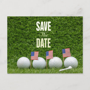 Carte Postale 4 juillet enregistrer la date avec flag America po