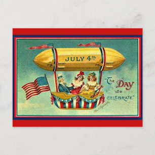Carte Postale 4 juillet - Le Jour que nous célébrons