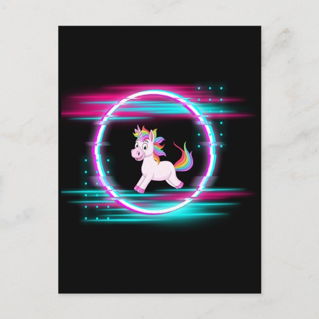 Carte Postale 4.L'amour licorne (Devant)