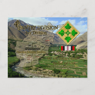 Carte Postale 4e division d'infanterie
