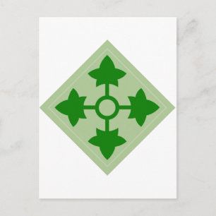 Carte Postale 4th Infantry