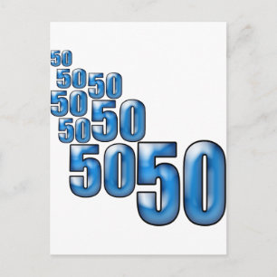 CARTE POSTALE 50 50 50