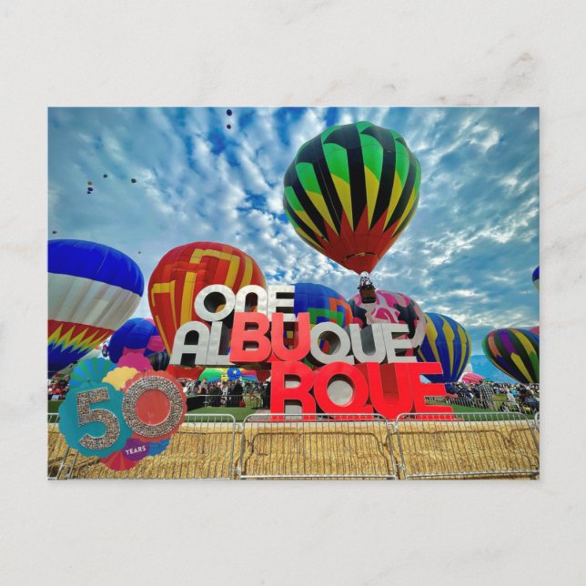 Carte Postale 50 ans de fiesta (Devant)