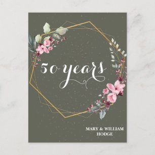 Carte Postale "50 ans de l'éternité : un anniversaire à retenir"