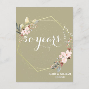 Carte Postale "50 ans de l'éternité : un anniversaire à retenir"