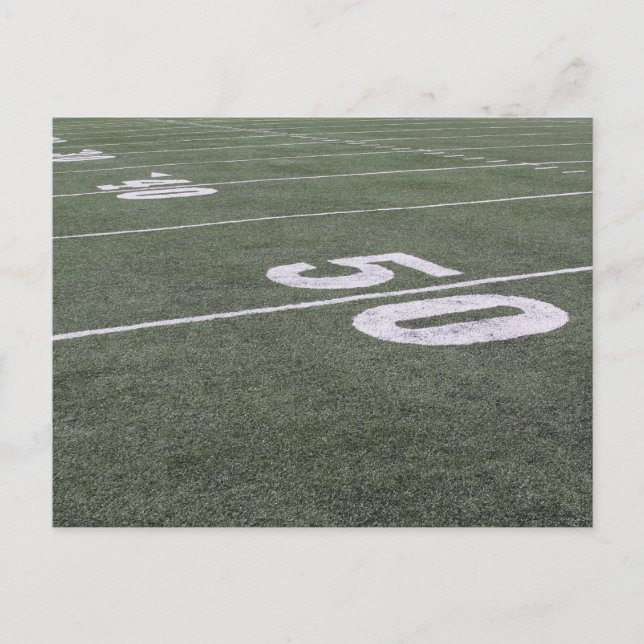 Carte postale 50 Yard Line (Devant)