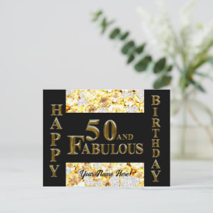 Carte Postale 50e anniversaire 