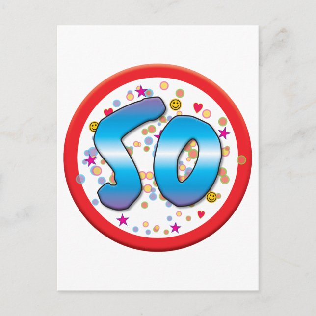 Carte Postale 50e anniversaire (Devant)