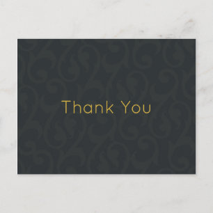 Carte Postale 50e anniversaire du Mariage d'or Merci photo