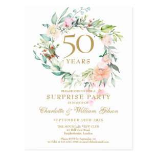 Cartes Postales Anniversaire Mariage 45 Ans Originales Zazzle Fr