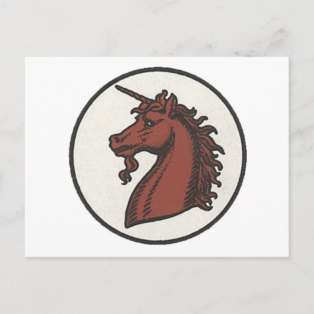 Carte Postale 50e division Unicorn (Devant)