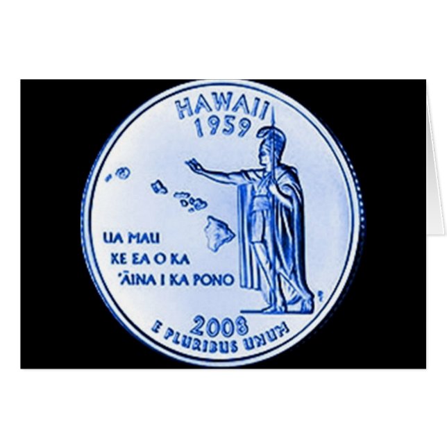 Carte postale 50e État (Devant horizontal)