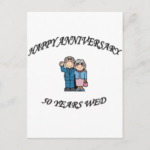 Carte Postale 50ème. ANNIVERSAIRE