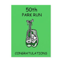 50th Park Run Félicitations