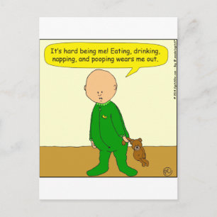 Carte Postale 580 C'est difficile d'être un dessin animé