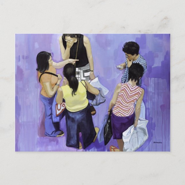 Carte Postale 5 amigos (Devant)