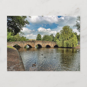 Carte Postale 5 arches du pont Bakewell