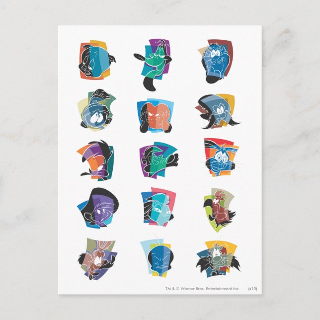 Carte Postale # 5 LOONEY TUNES™ Photo Op (Devant)