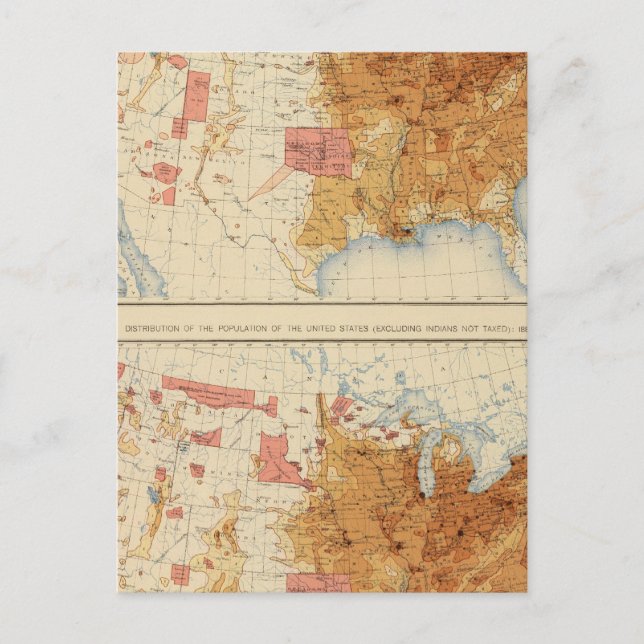 Carte Postale 5 Population 1870, 1880 (Devant)