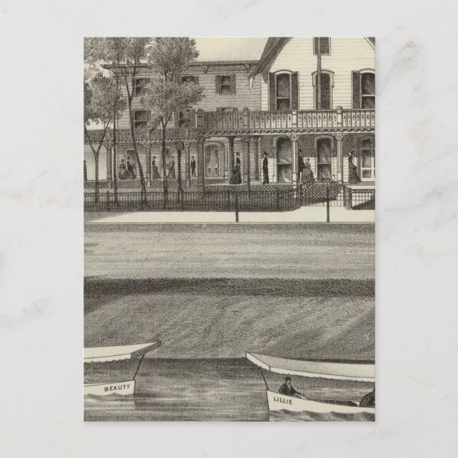 Carte Postale 5th Avenue House, Ocean Beach, NJ (Devant)