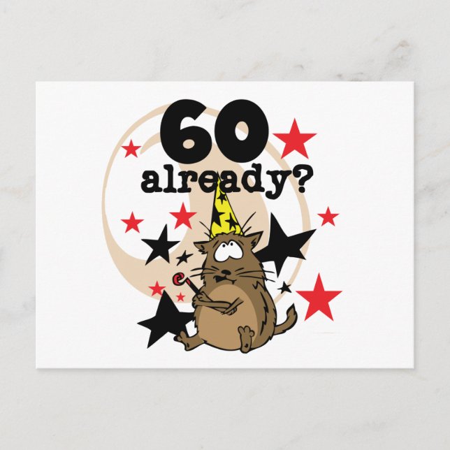 Carte Postale 60 Already Birthday (Devant)