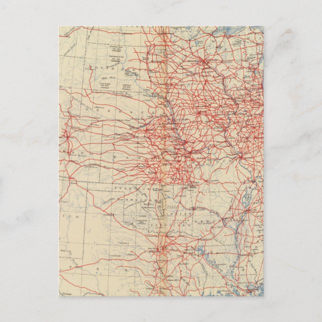 Carte Postale 60 Systèmes ferroviaires 1890 (Devant)