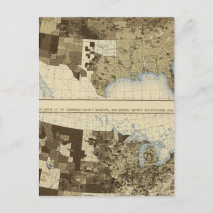 Carte Postale 63 Impôt, dette 1890