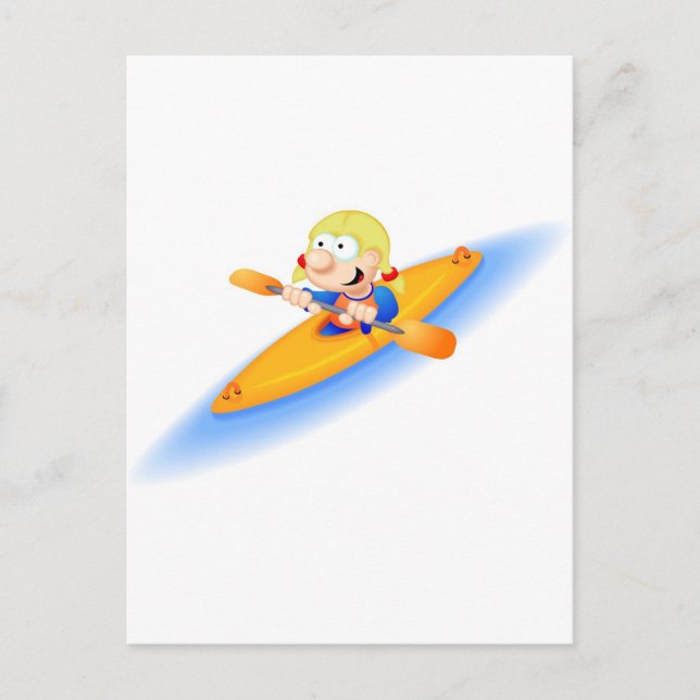 Carte Postale 65_girl_paddler (Devant)