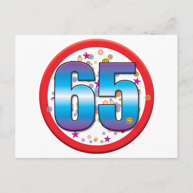 Carte Postale 65e anniversaire v2 (Devant)