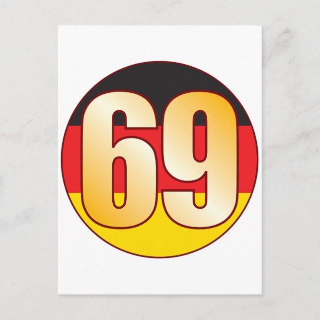 Carte Postale 69 ALLEMAGNE Gold (Devant)