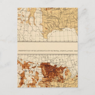 Carte Postale 69 Scandinaves 1900