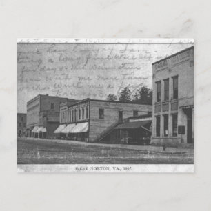Carte Postale 700 blocs de Norton, Virginie en 1907.